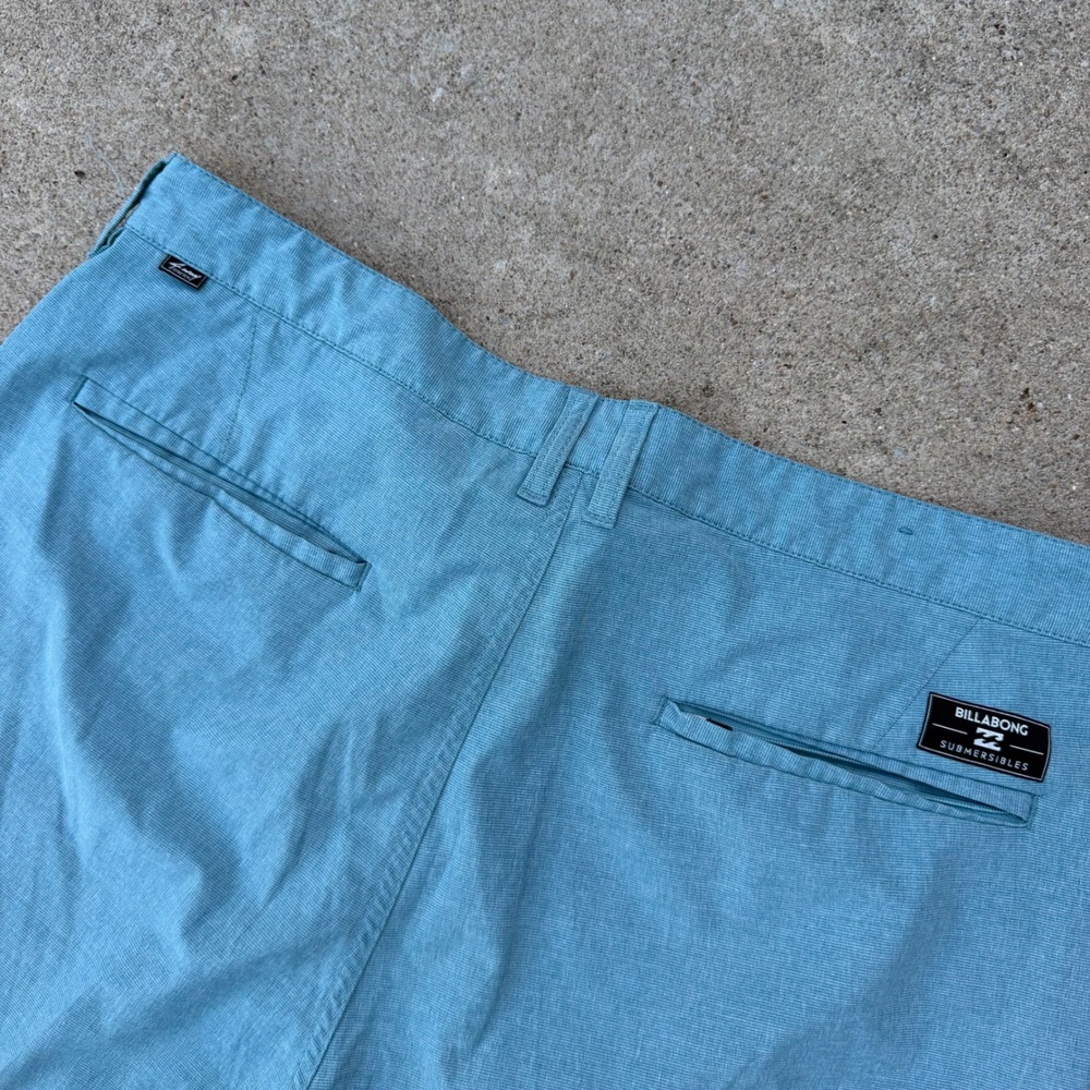 Billabong Submersibles Crossfire Shorts Mens 34 Blue Hybrid Boardshorts Casual - Picture 8 of 11